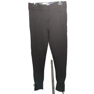 ANNA SCOTT  Dark Brown wool Leggings European Size M